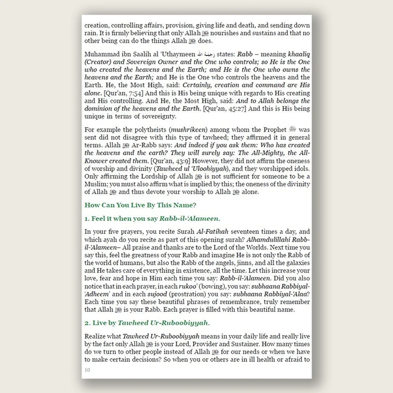 99 Names Of Allah | Al Asmaa Ul Husnaa | How To Live By The Names Of Allah | 3 Volumes