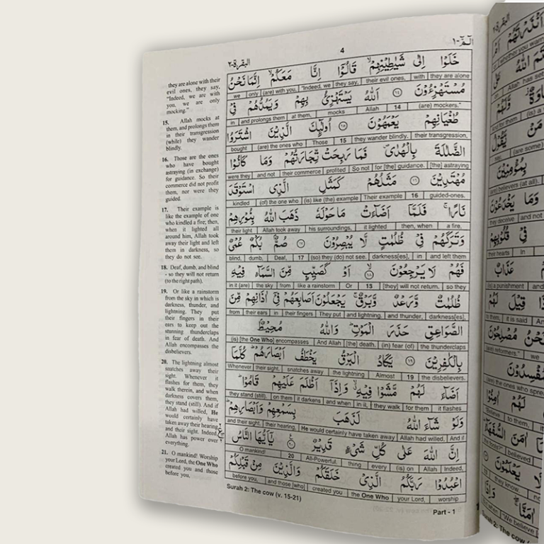 The Glorious Qur'an (3 Vol.)