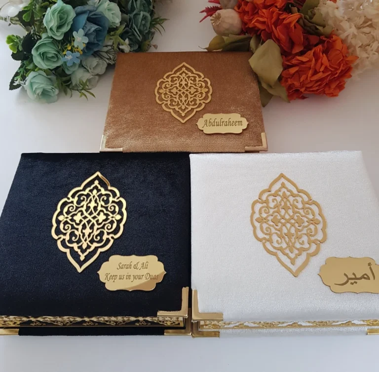 Velvet Qur'an Set